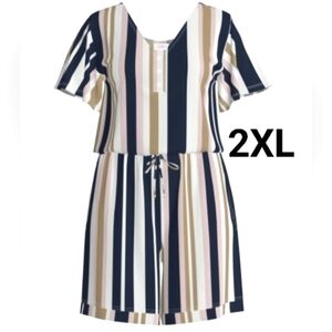 Stripes 2XL Xanthe Romper